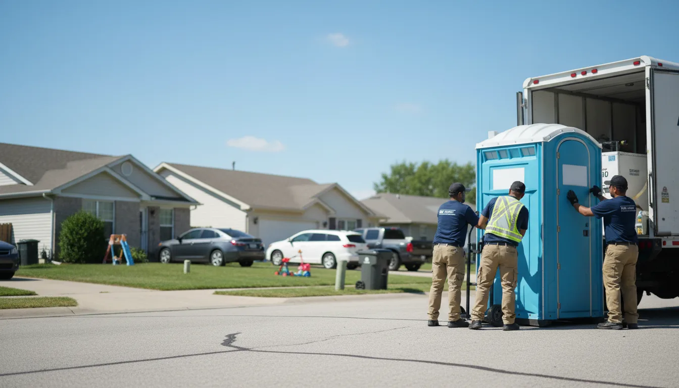 Standard Porta Potty Rentals in University City, MO near me